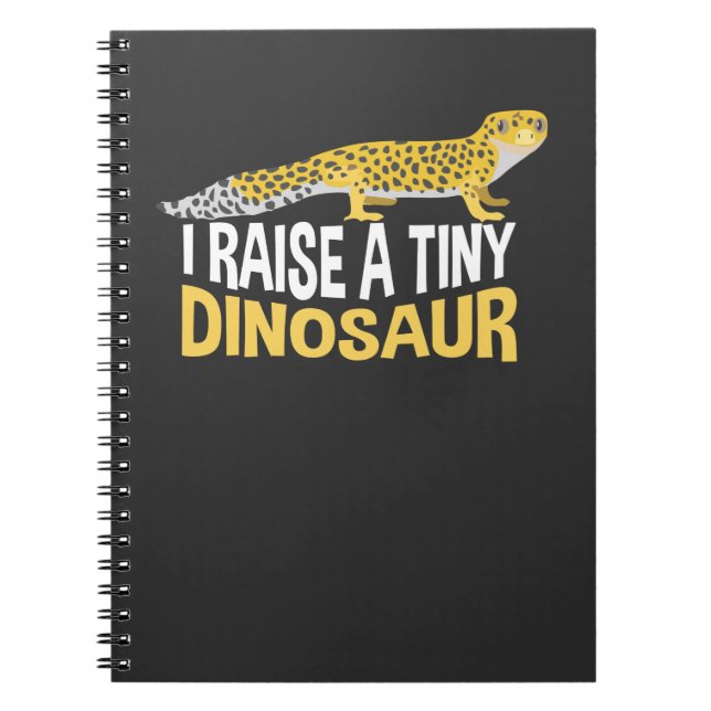 Carnet Leopard Gecko Little Dinosaur Animaux de compagnie (Devant)