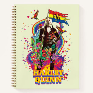 Carnet L'équipe du suicide   Harley Quinn Flowers & Rain