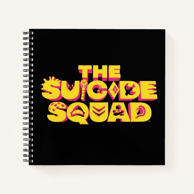 Carnet L'équipe du suicide | Logo d'icône de caractère (Devant)