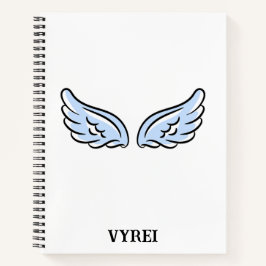 Carnet Les ailes du petit ange mignon