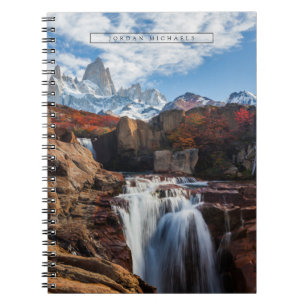 Carnet Les cascades Fitz Roy Mountain, Argentine