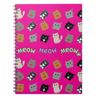 Carnet Les chats sont mon langage de l'amour