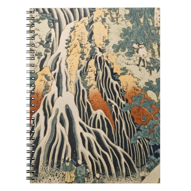 Carnet Les chutes d'Hokusai Kirifuri (Devant)