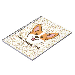 Carnet Les étoiles de Pembroke Welsh Corgi Puppy Dog