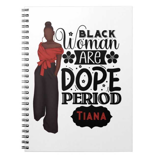 Carnet Les femmes noires sont Dope Melanin Girl (Devant)
