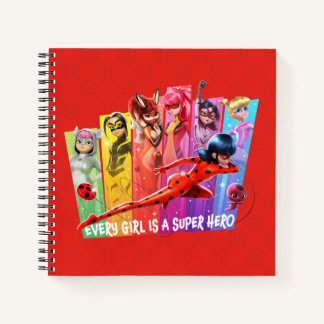 Carnet Les filles miraculeuses | Chaque fille est un supe