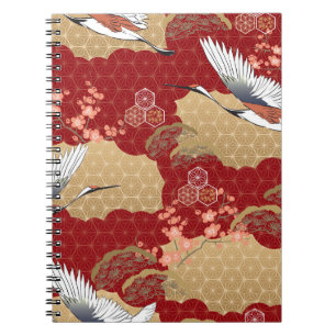 Carnet Les fleurs japonaises de kimono