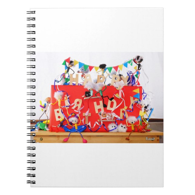 Carnet Les Fubby qui fêtent leur anniversaire. (Devant)