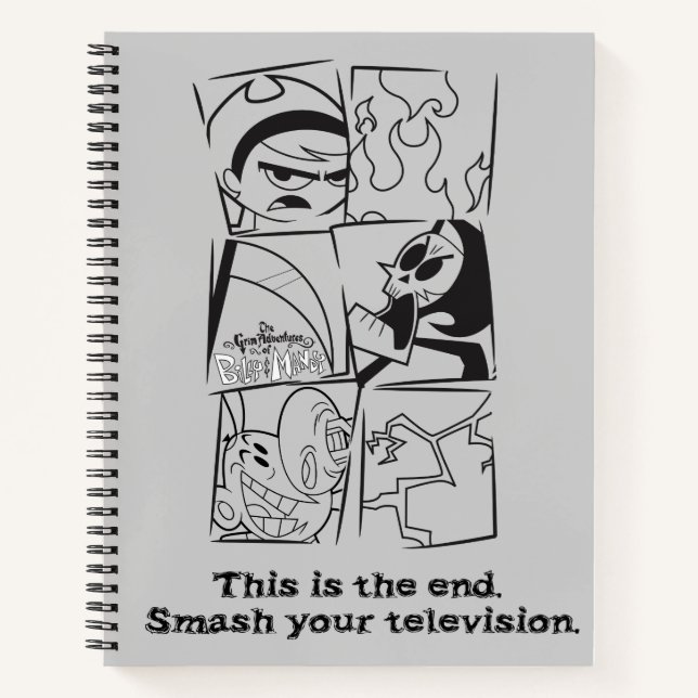 Carnet Les Grandes Aventures de Billy & Mandy - La Fin (Devant)