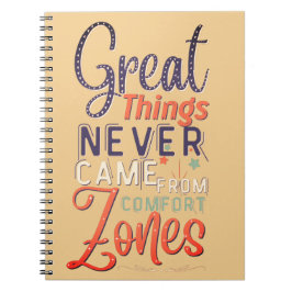 Carnet les grandes choses ne sont jamais venues du journa