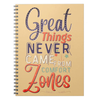 Carnet les grandes choses ne sont jamais venues du journa