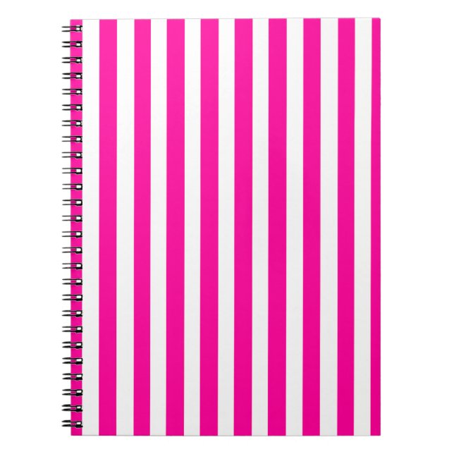 Carnet Les Grandes Lignes Modernes Roses (Devant)