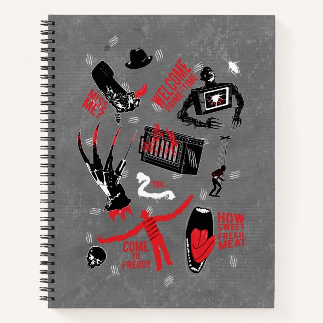 Carnet Les Griffes de la nuit | Freddy Krueger Talk (Devant)