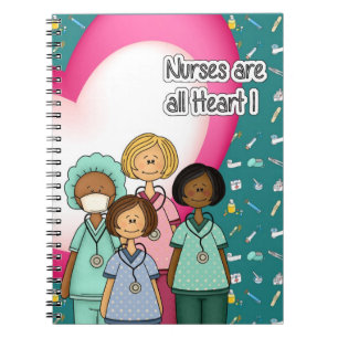 Carnet Les infirmières sont toutes des cadeaux de coeur