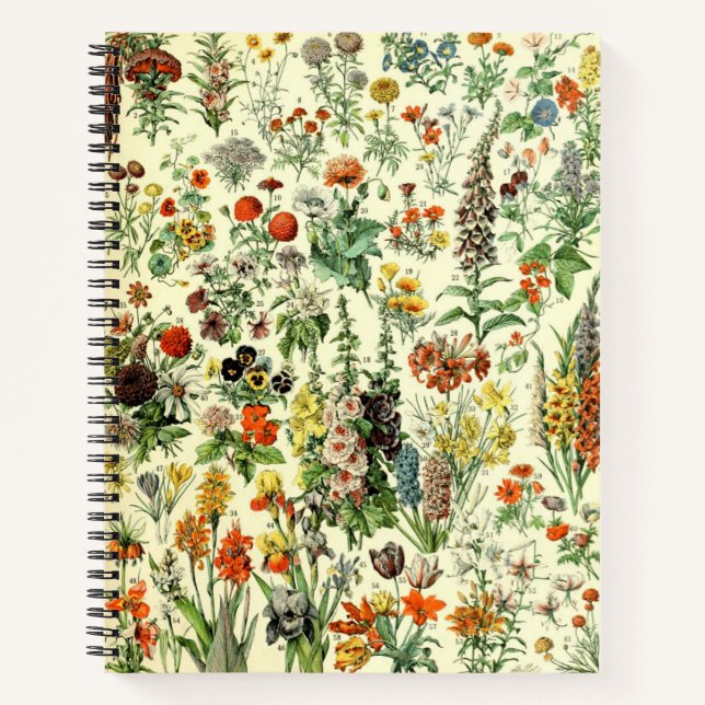 Carnet Les jardiniers à fleurs (Devant)