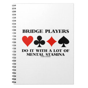 Carnet Les joueurs de pont le font avec beaucoup de
