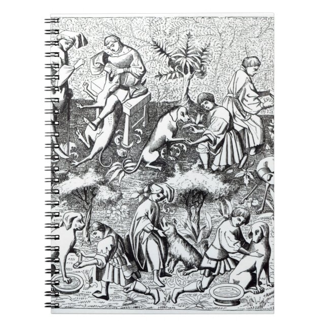 Carnet Les maladies des chiens et de leur traitement, (Devant)