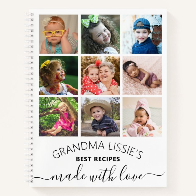 Carnet Les meilleures recettes de grand-mère Cookbook 10  (Devant)