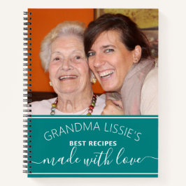 Carnet Les meilleures recettes de grand-mère Livret photo