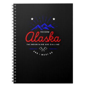 Carnet Les montagnes de l'Alaska disent que je dois aller