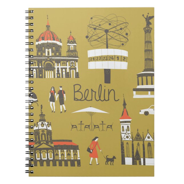 Carnet Les monuments de Berlin (Devant)