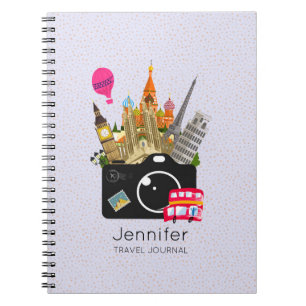 Carnet Les monuments européens avec une caméra Travel Jou