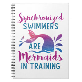 Carnet Les Nageurs Synchronisés Sont Des Sirènes En Forma