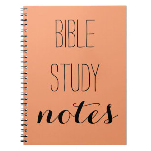 Carnet "Les notes d'étude de bible" sélectionnent votre
