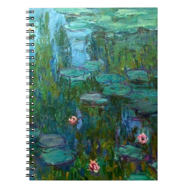 Carnet Les nymphéas de Claude Monet (Devant)