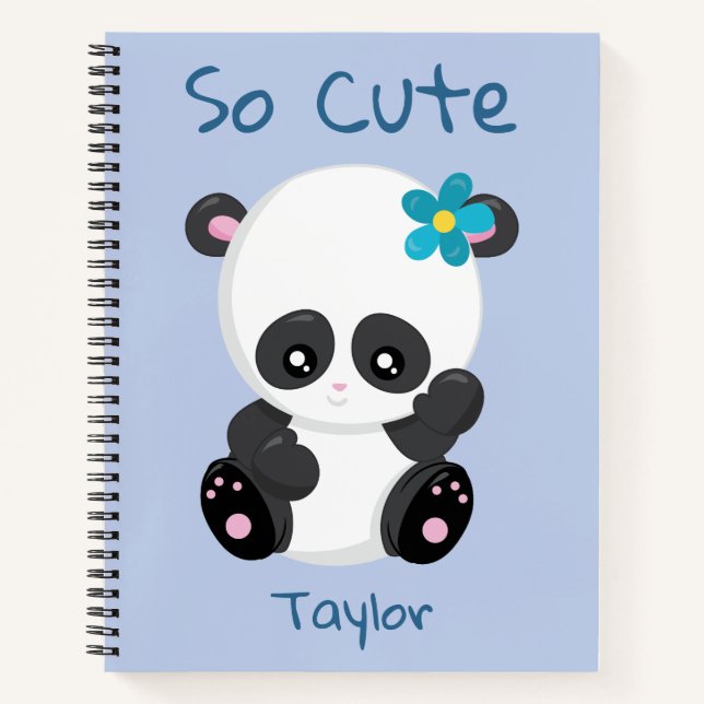 Carnet Les ours de panda sont si mignons (Devant)