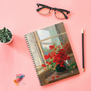 Carnet Les pavots par la fenêtre   Olga Wisinger-Florian