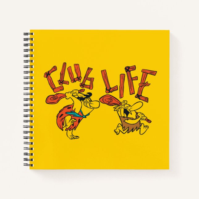 Carnet Les Pierrafeu | Fred & Barney - Club Life (Devant)