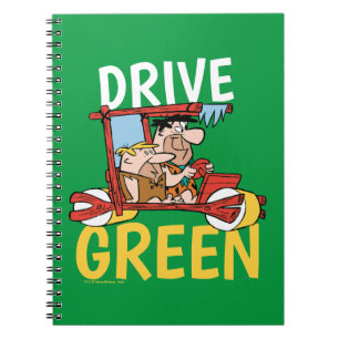Carnet Les Pierrafeu Fred & Barney - Drive Green