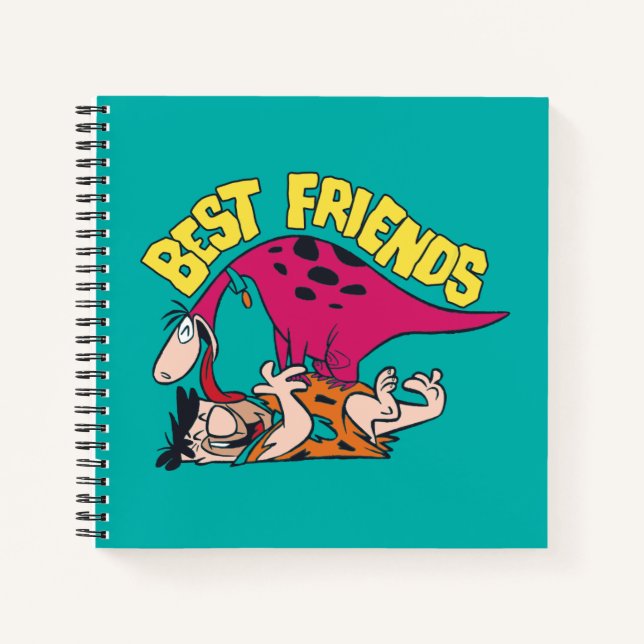 Carnet Les Pierrafeu | Fred & Dino - Les meilleurs amis (Devant)