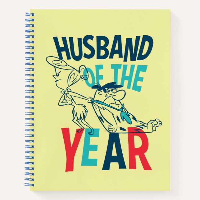 Carnet Les Pierrafeu | Mari de l'année (Devant)