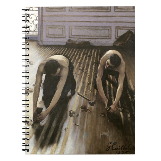 Carnet Les planeuses de parquet, 1875 (Devant)