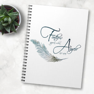 Carnet Les plumes apparaissent quand les anges sont près