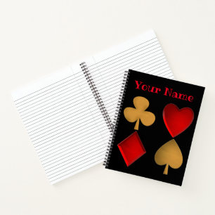 Carnet Les quatre costumes, Personnalisé