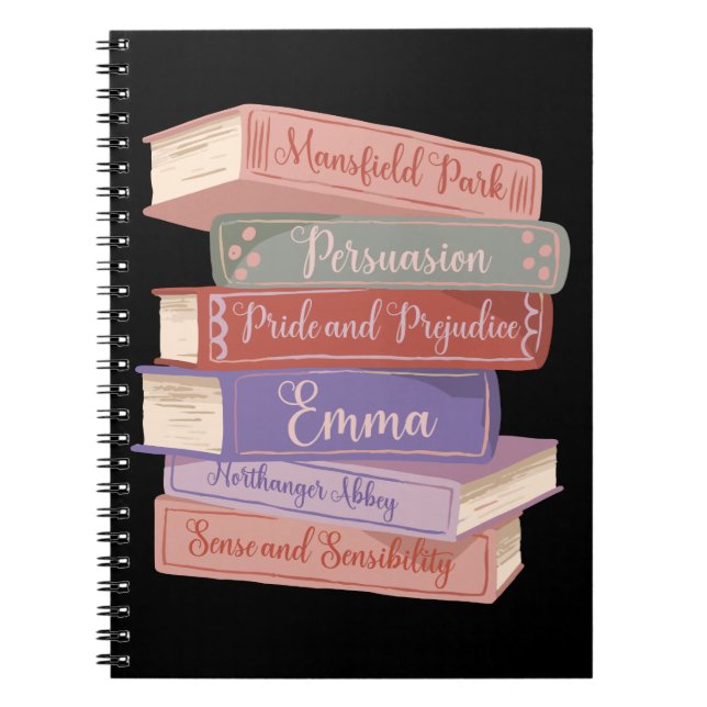 Carnet Les romans de Jane Austen V (Devant)