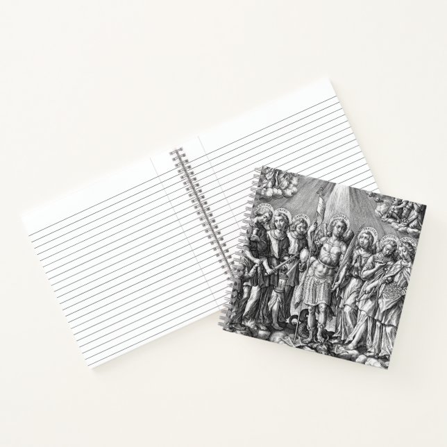 Carnet Les Sept Archanges (M 034; Gravure) (Intérieur)