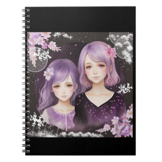 Carnet Les Soeurs Lavendel et Sakura