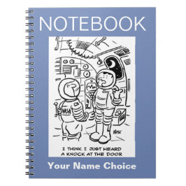 Carnet Les Spationautes dans un Vaisseau Spatial Entenden