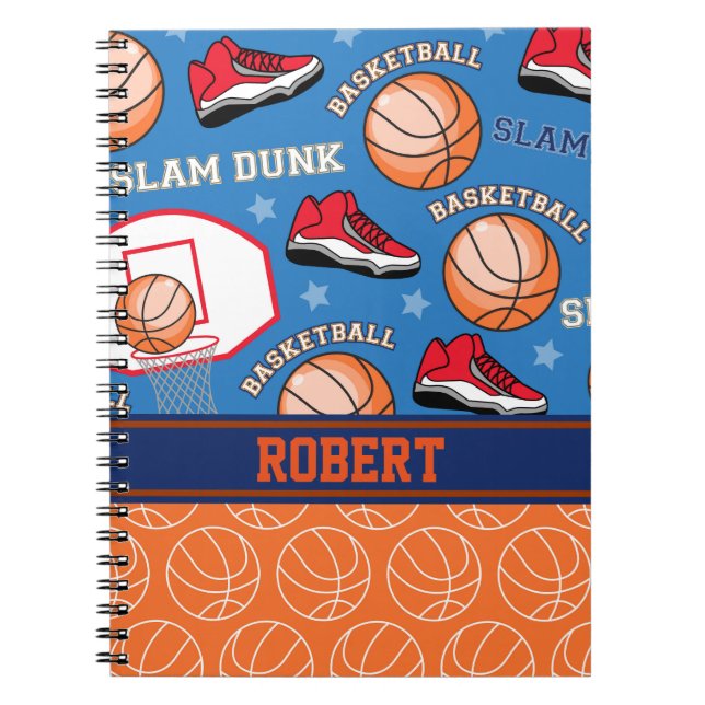 Carnet Les SPORTS ont personnalisé le motif nommé de fan (Devant)