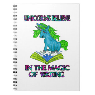 Carnet Les Unicornes Croient En La Magie