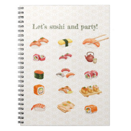 Carnet Let’s sushi and party!