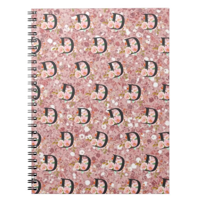 Carnet Letter D (Devant)