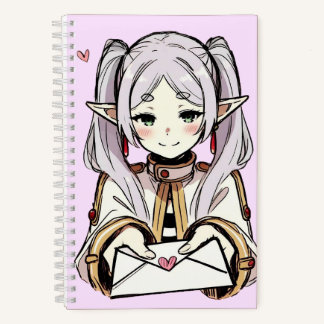 Carnet Lettre d'amour Frieren Art | Sousou no Frieren Val