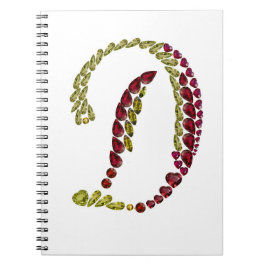 CARNET LETTRE INITIALE D GEMKE