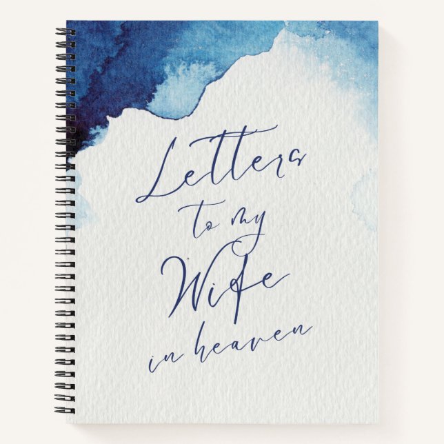 Carnet Lettres À Ma Femme Dans Le Ciel (Devant)