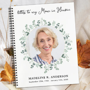 Carnet Lettres À Maman Dans Le Ciel Photo Personnalisée G